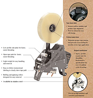 Accuglide™ Taping Head 2+-2