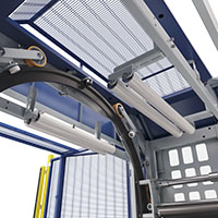 Orbit 16 Automatic Rotating Ring Spiral Wrapping Machinery with Stretch Films - 10