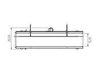 GH Series 220 Pound (lb) Machine Net Weight Speed Belt Conveyor - 2