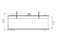 GH Series 265 Pound (lb) Machine Net Weight Speed Belt Conveyor - 2