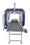 Orbit 12 and 58 Revolutions Per Minute (rpm) Maximum Rotation Speed Automatic Rotating Ring Spiral Wrapping Machine with Stretch Films - 2