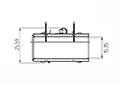GH Series 165 Pound (lb) Machine Net Weight Speed Belt Conveyor - 2