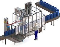 AiCrov Automatic drum filling machine EL2-E