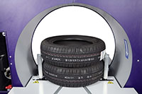 Compacta Tire Wrapper Automatic Hybrid Rotating Ring Wrapping Machinery - 9