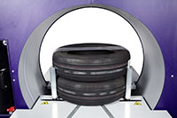 Compacta Tire Wrapper Automatic Hybrid Rotating Ring Wrapping Machinery - 11