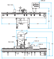 Universal Labeling Systems High Speed Automatic Round Product Labeling System (R322) - 2