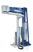 Rotoplat 708 HP and Rototech 708 CS Semi-Automatic Turntable Stretch Wrapping Machinery