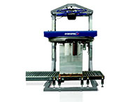 Genesis HS50, 800 x 1200 Millimeter (mm) Minimum Pallet Dimensions Automatic Rotating Ring Stretch Wrapping Machine