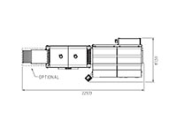 HS Series 2094 Pound (lb) Machine Net Weight Intermittent Side Sealer with Shrink Tunnel - 3