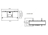 GHS Series 19.69 to 91.86 Feet Per Minute (ft/min) Speed and 397 Pound (lb) Machine Net Weight Conveyor - 2
