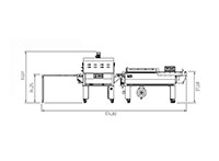 Up to 900 packs/hour Output Smipack Semiautomatic Shrink Packaging L-Sealing Equipment - 2