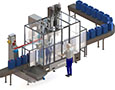 AiCrov Automatic drum filling machine EL2-E