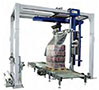 Helix 1, 3, 4, and 4/2 Automatic Rotating Arm Stretch Wrapping Machinery - Inside Dispenser
